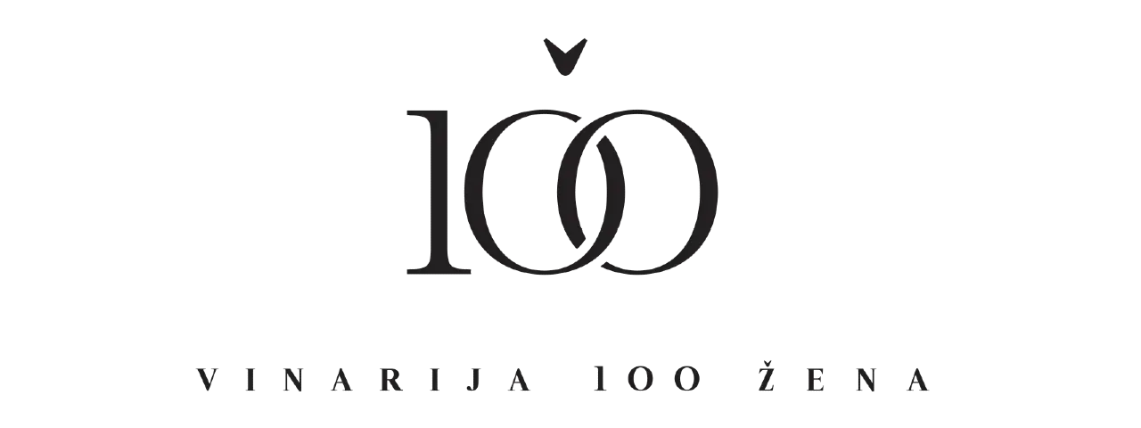 100 women wine logo